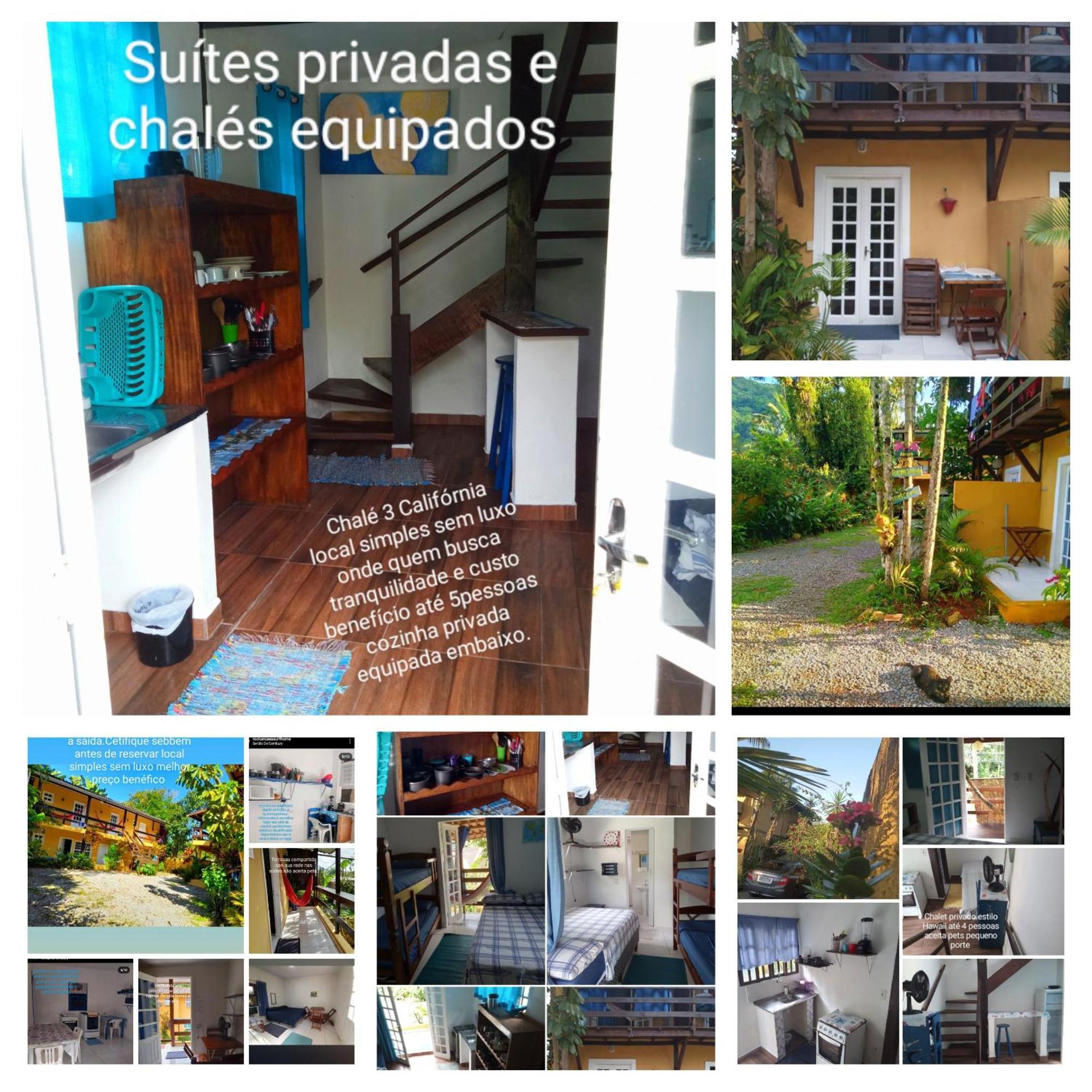 Suites E Chales Privados Rock'S&Rose'S Home Camburi  Exterior photo